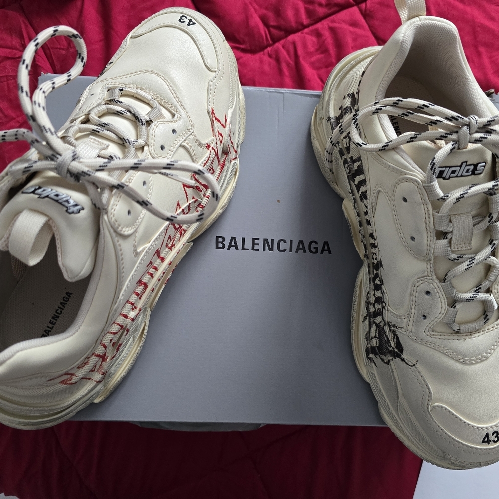 Balenciaga Triple S DIY Metal
